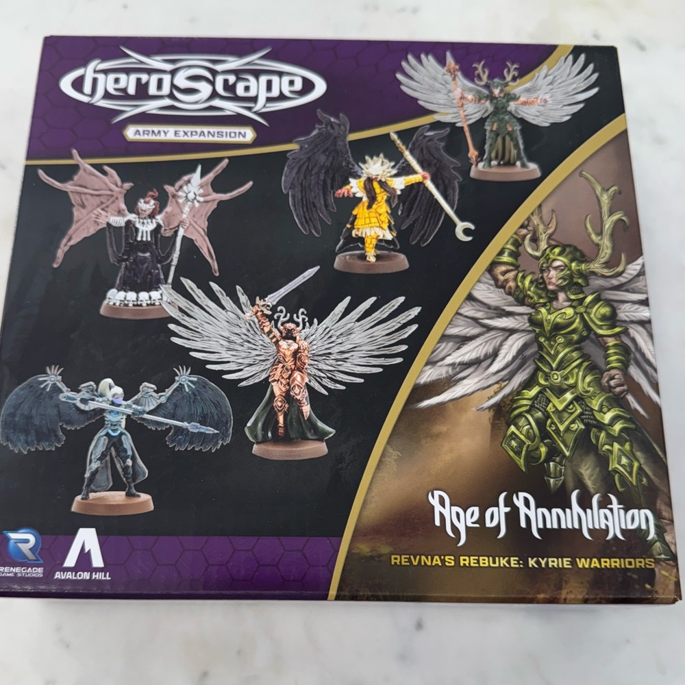 Heroscape: Age of Annihilation Revna’s Rebuke Kyrie Warriors Expansion Pack